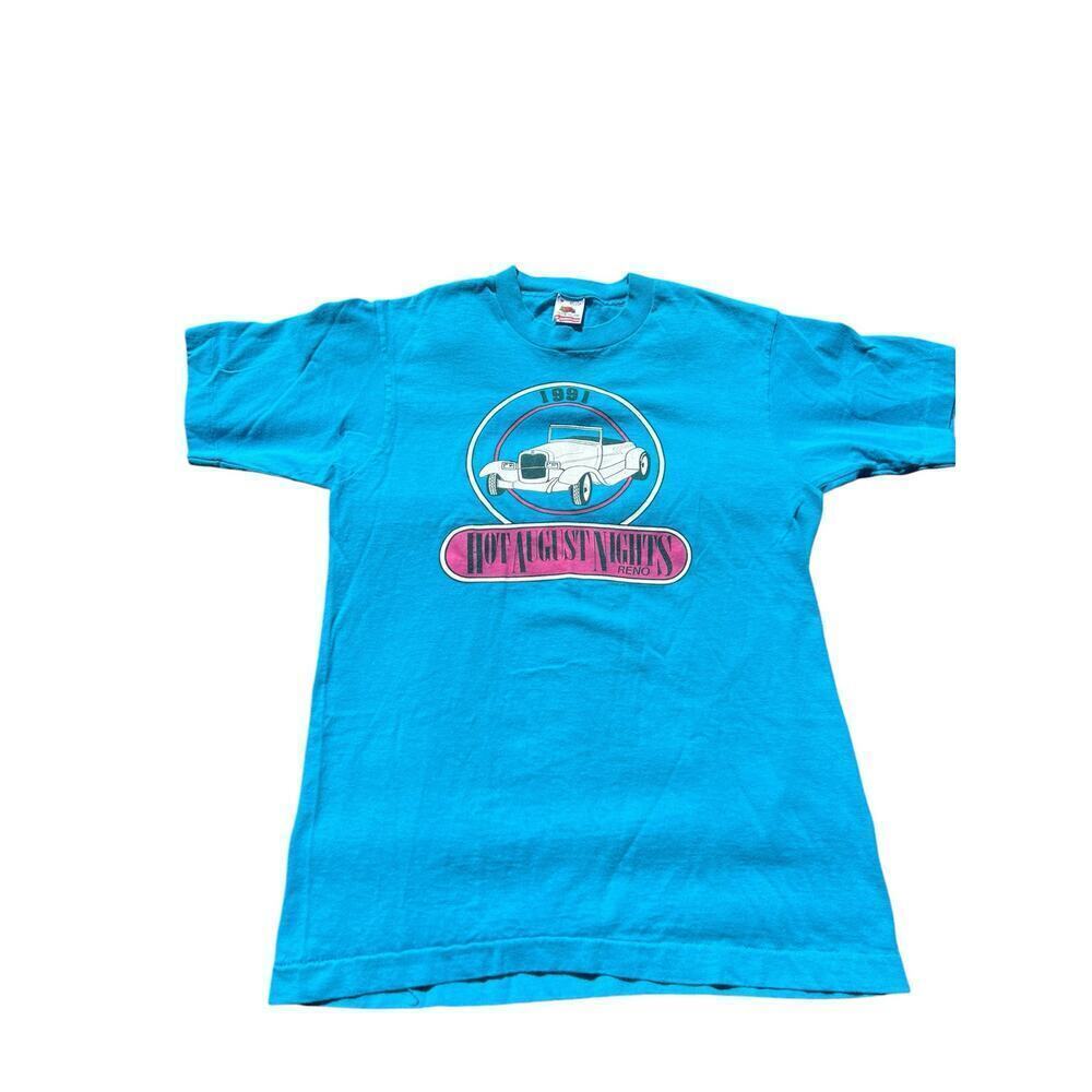 Vintage RARE 1991‎ Hot August Nights Classic Car Show Reno, Nevada T-Shirt - M